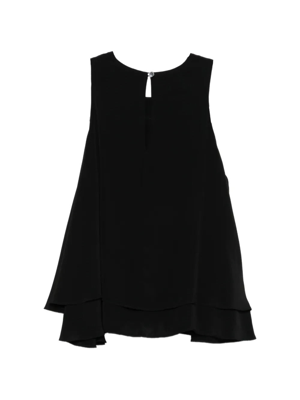 Paris ruffled sleeveless top-AMI-Verso