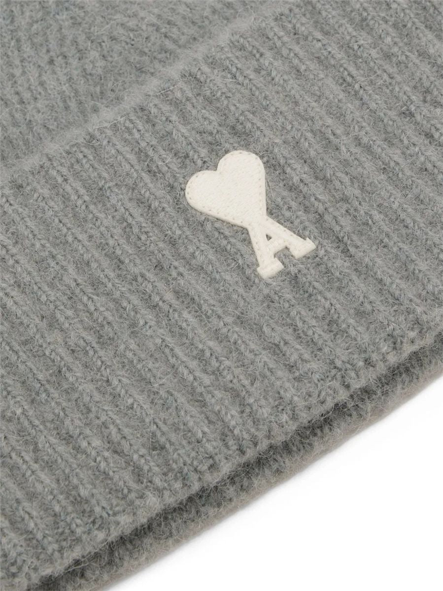 Paris striped ami de coeur beanie-AMI-Verso