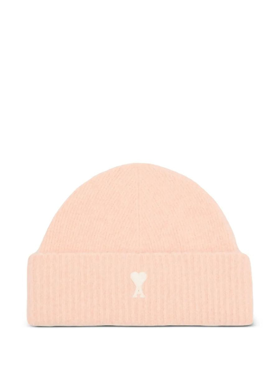 Paris striped ami de coeur beanie-AMI-Verso
