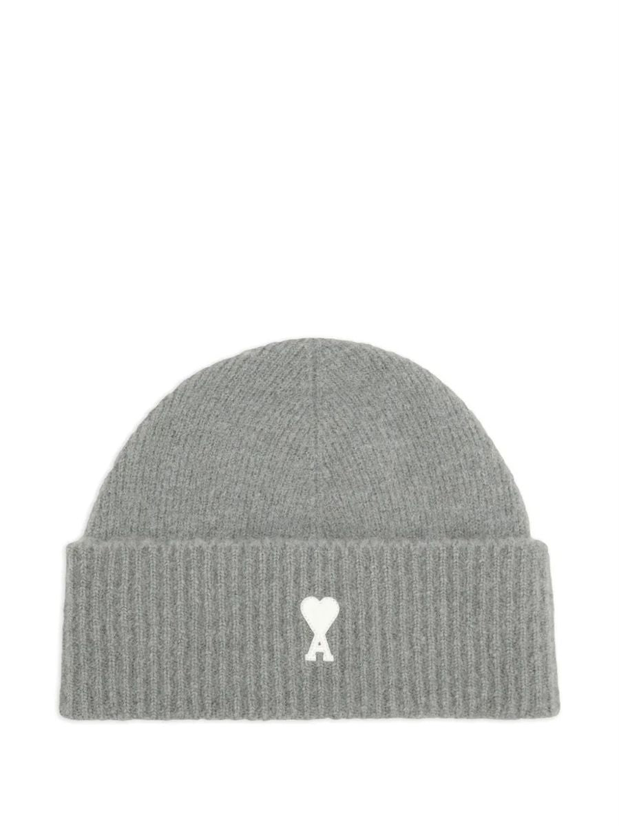 Paris striped ami de coeur beanie-AMI-Verso