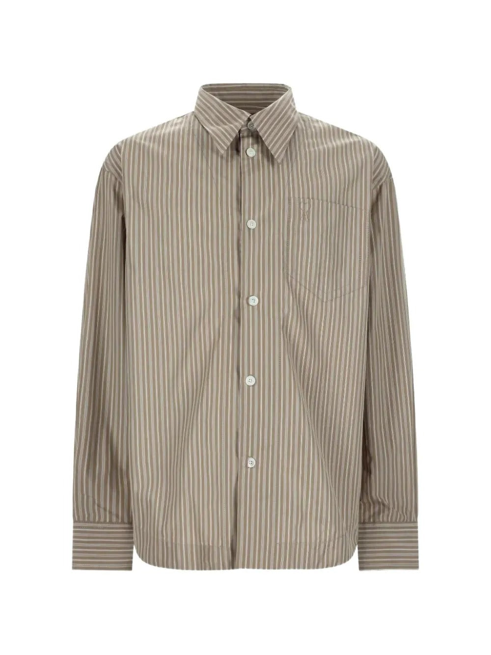 Paris vertical-stripe ami de coeur shirt-AMI-306673-XXS-Verso