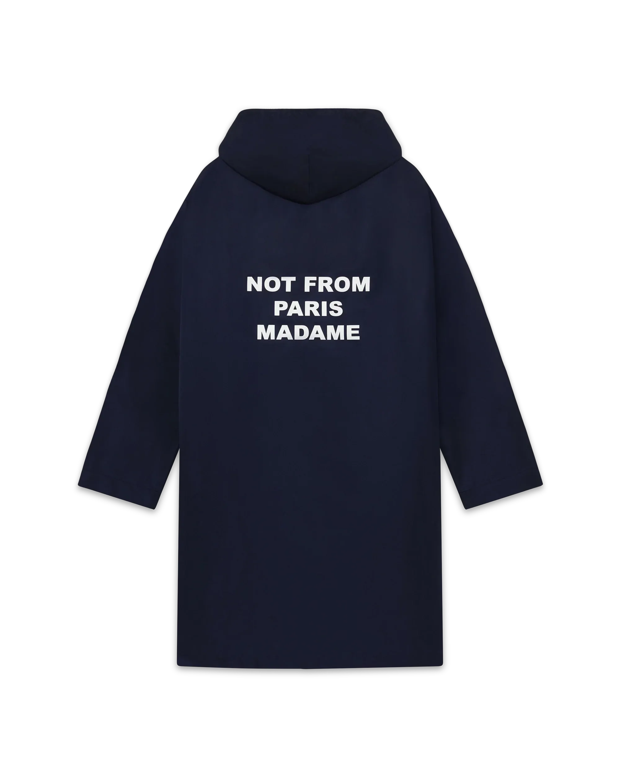 Parka slogan-DRÔLE DE MONSIEUR-Verso