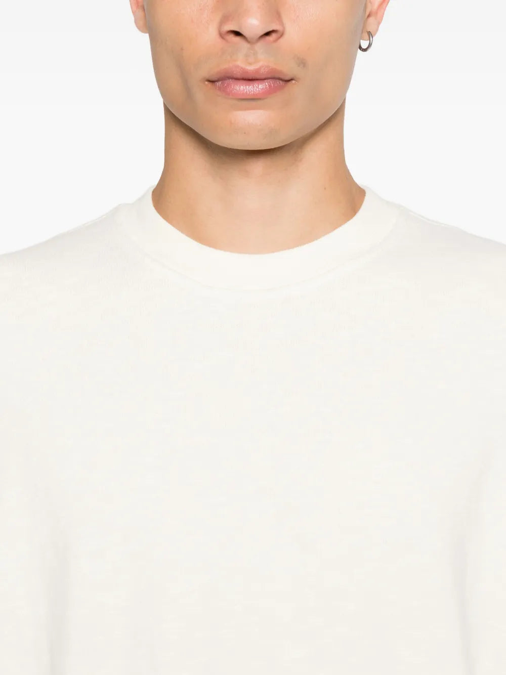 Patch-pocket cotton sweater-STONE ISLAND-Verso