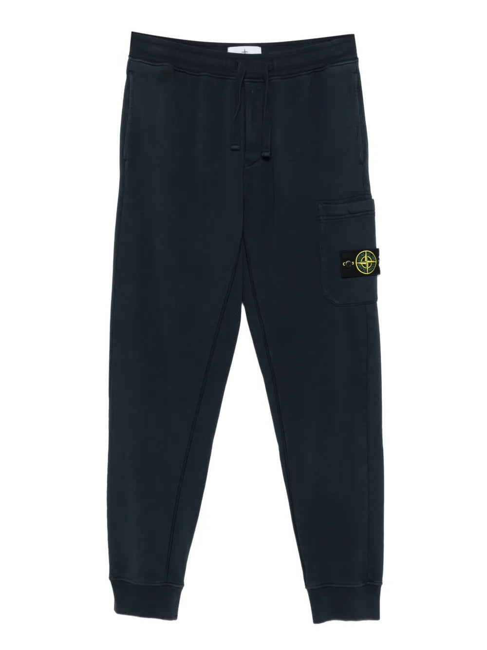 Patch-pocket drawstring trousers-STONE ISLAND-Verso