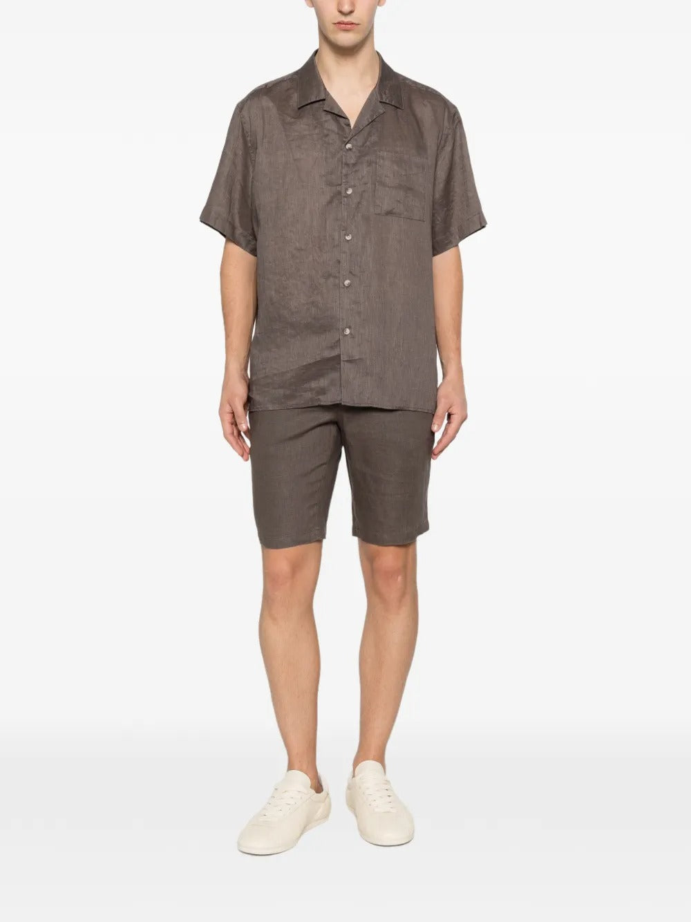 Patch-Pocket Shirt-SAND-Verso