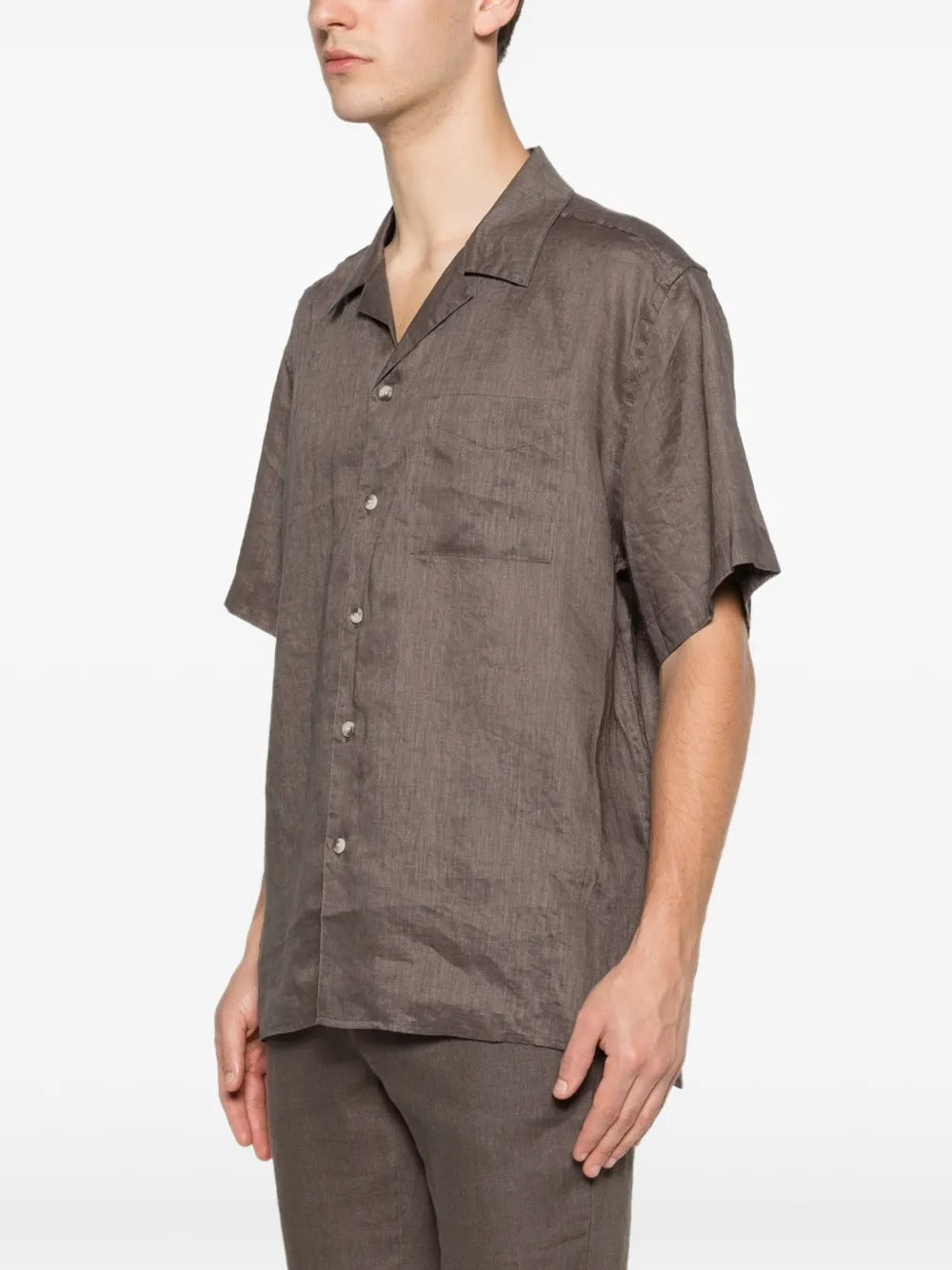 Patch-Pocket Shirt-SAND-Verso