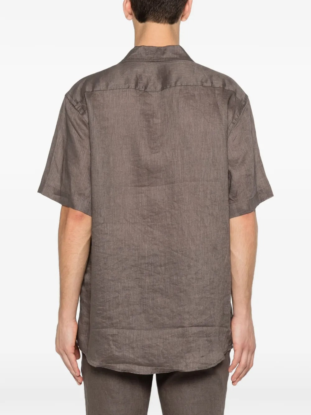 Patch-Pocket Shirt-SAND-Verso