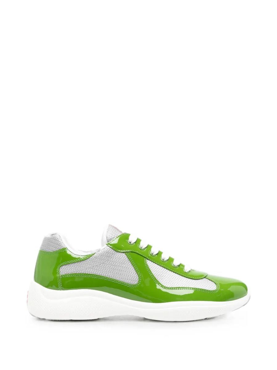 Patent leather and technical fabric prada america's cup sneakers-PRADA-309883-40-Verso
