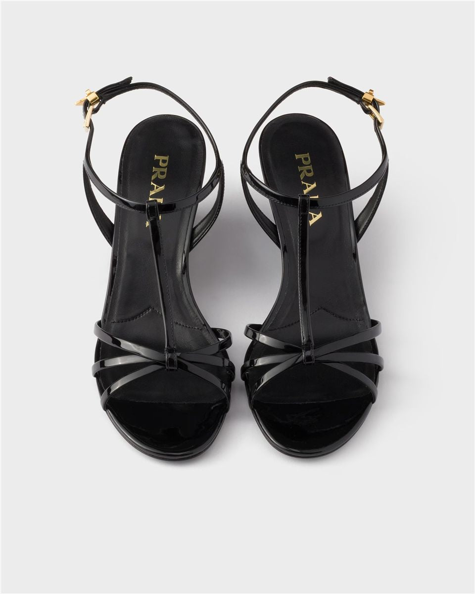 Patent leather sandals-PRADA-Verso