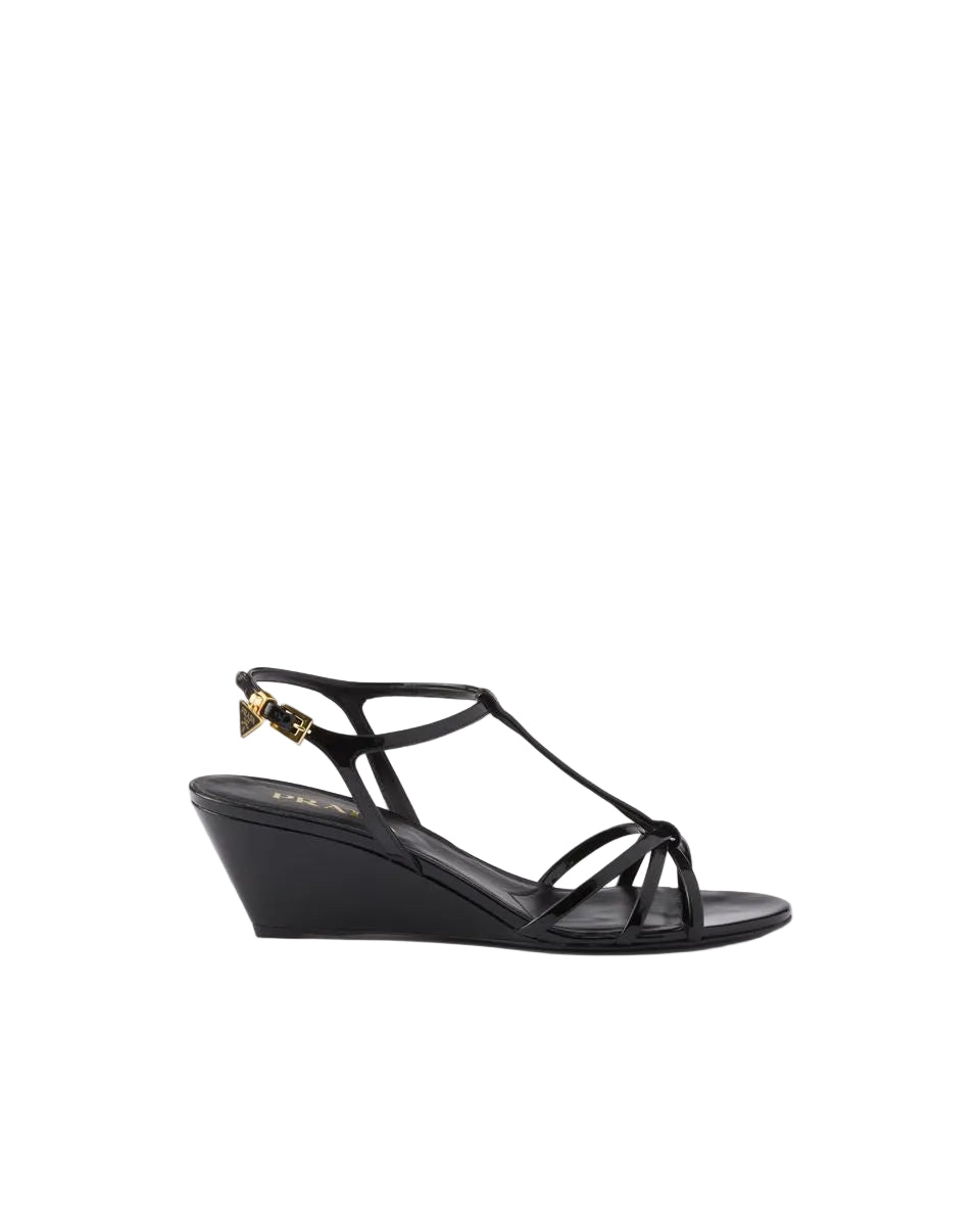 Patent leather sandals-PRADA-Verso