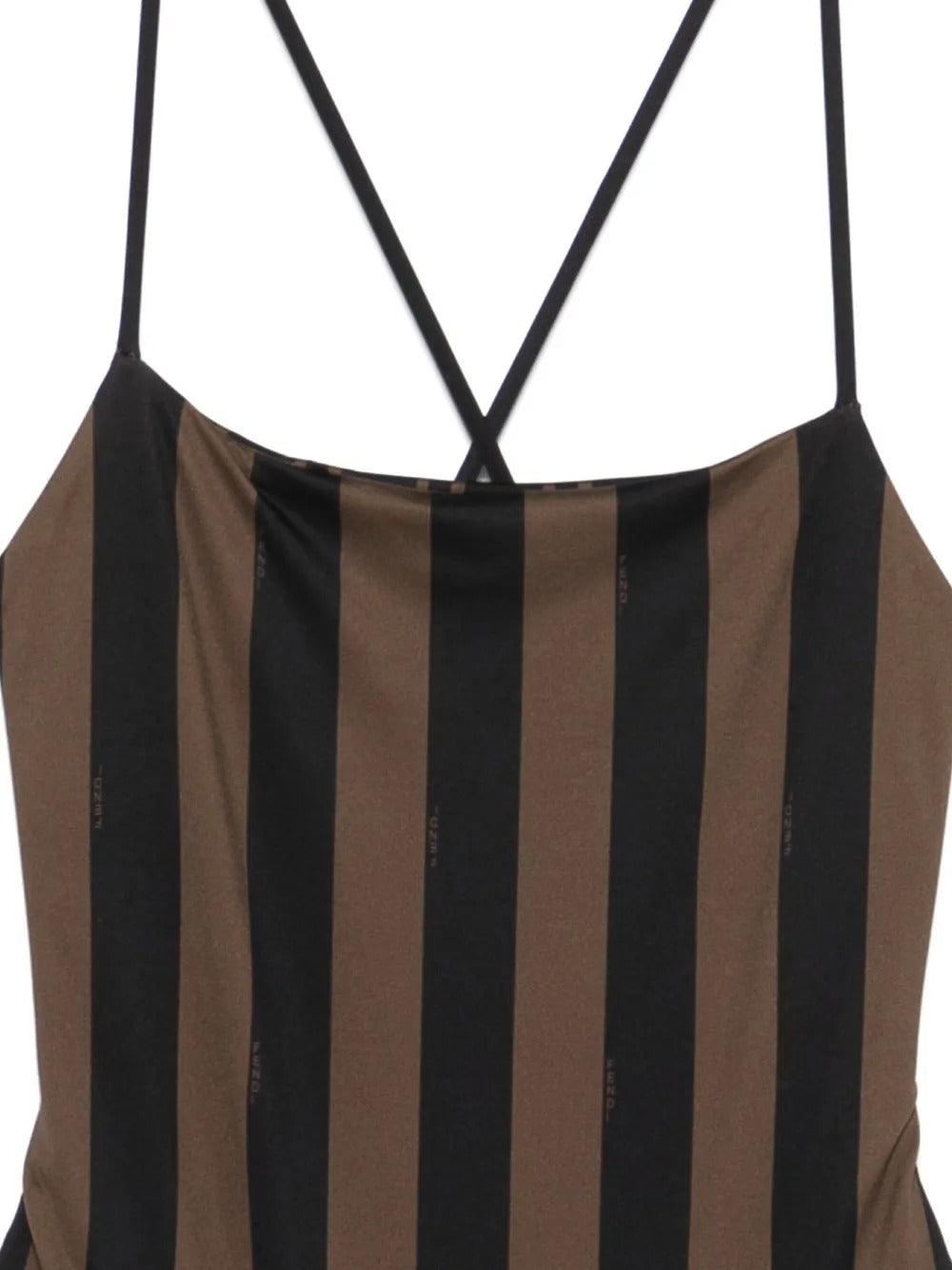Patterned reversible swimsuit-FENDI-Verso