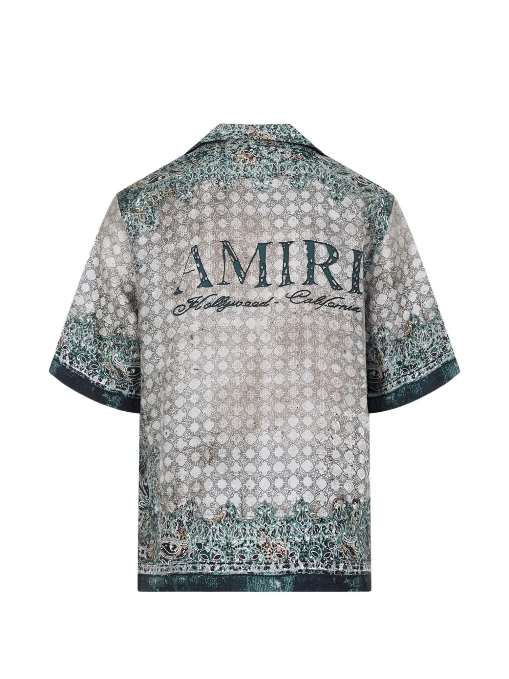 Patterned silk shirt-AMIRI-Verso