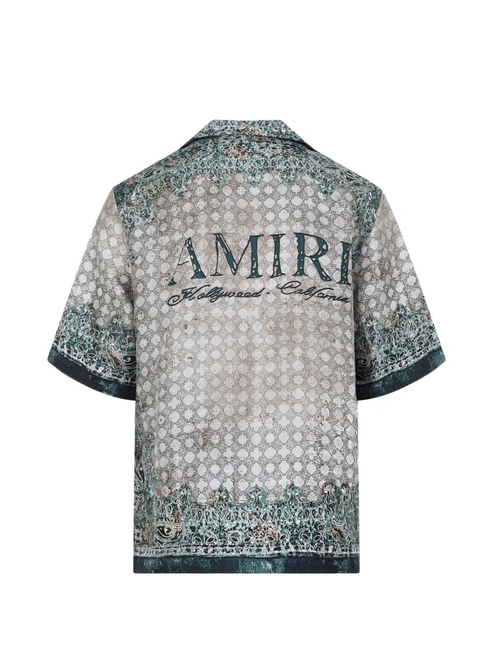Patterned silk shirt-AMIRI-Verso