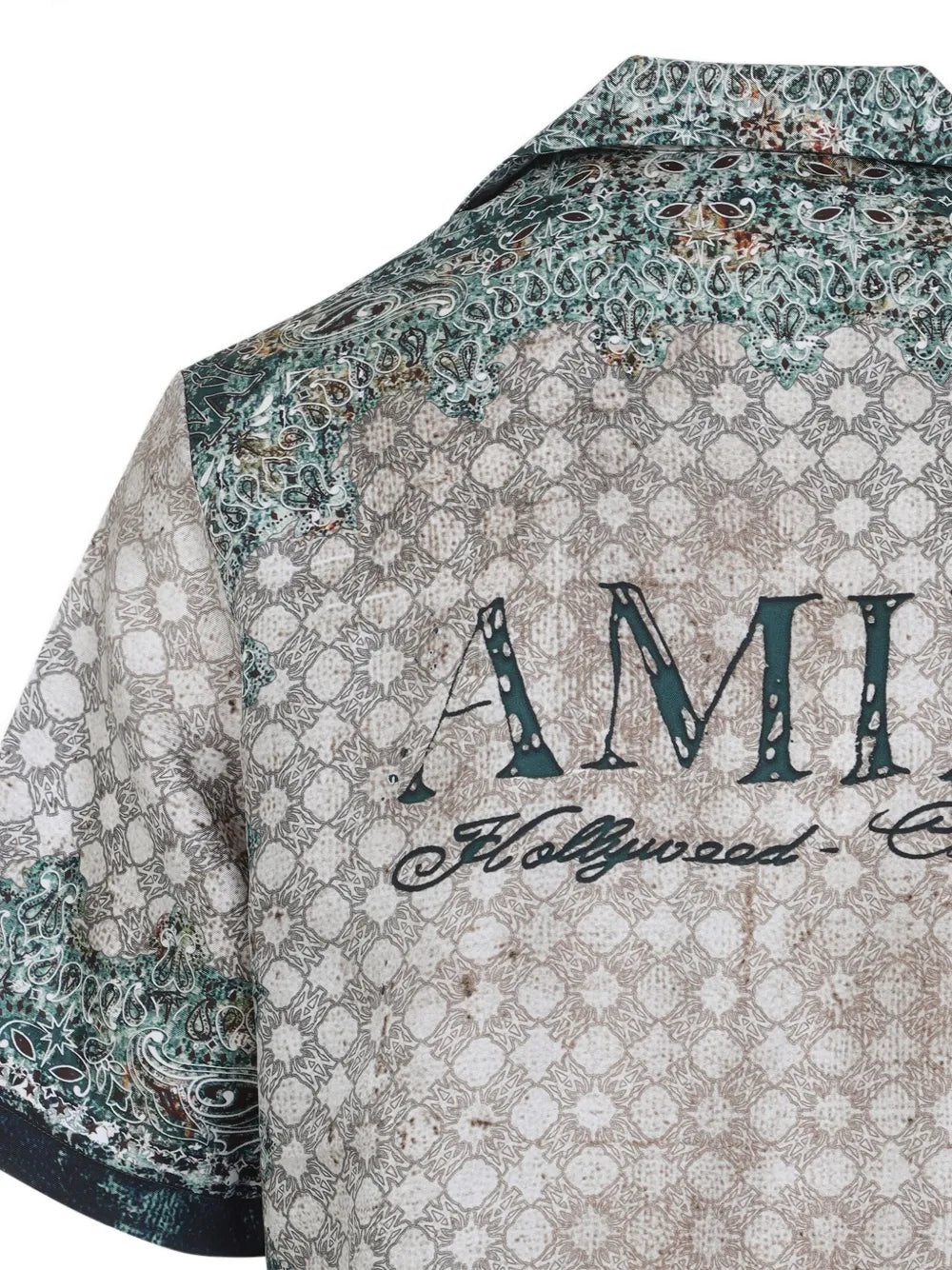 Patterned silk shirt-AMIRI-Verso