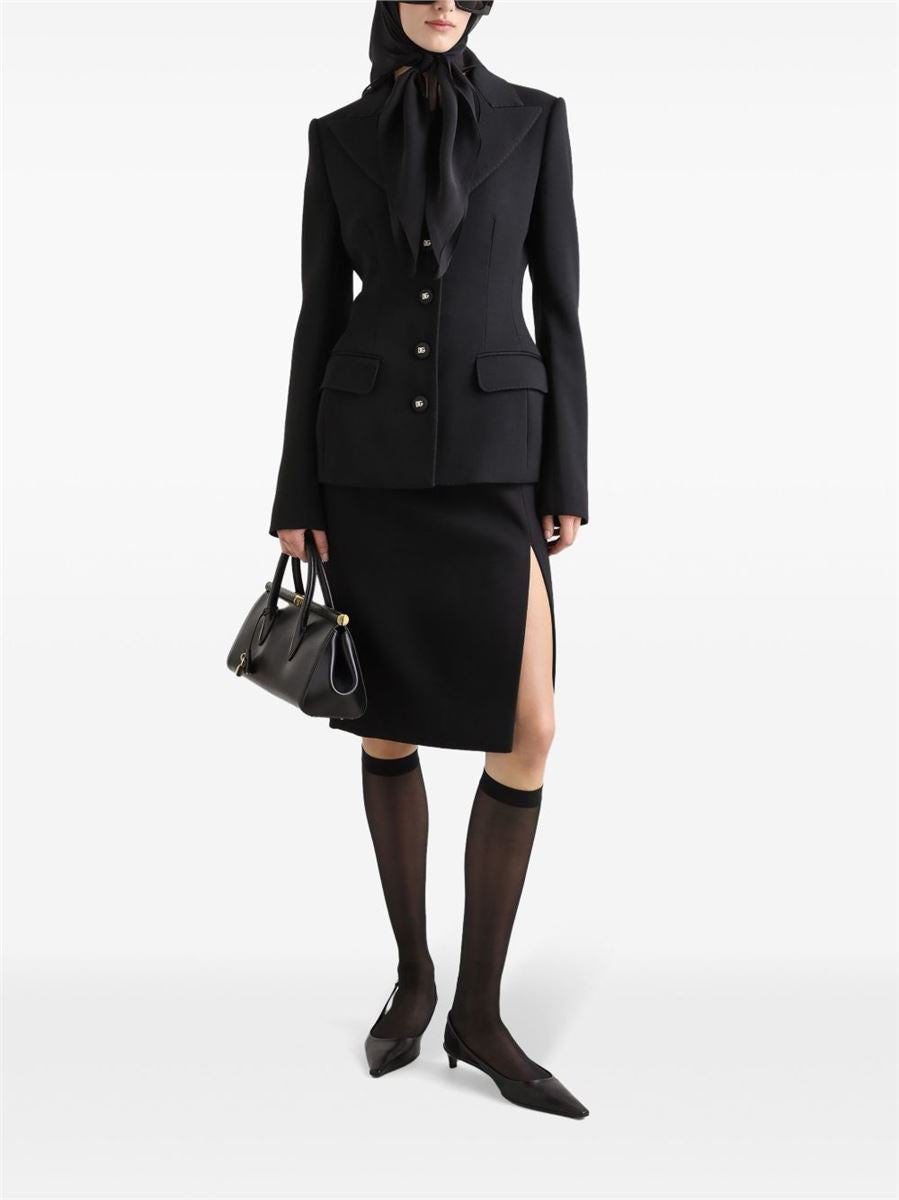 PEAK-LAPELS BLAZER -  DOLCE & GABBANA -  Verso
