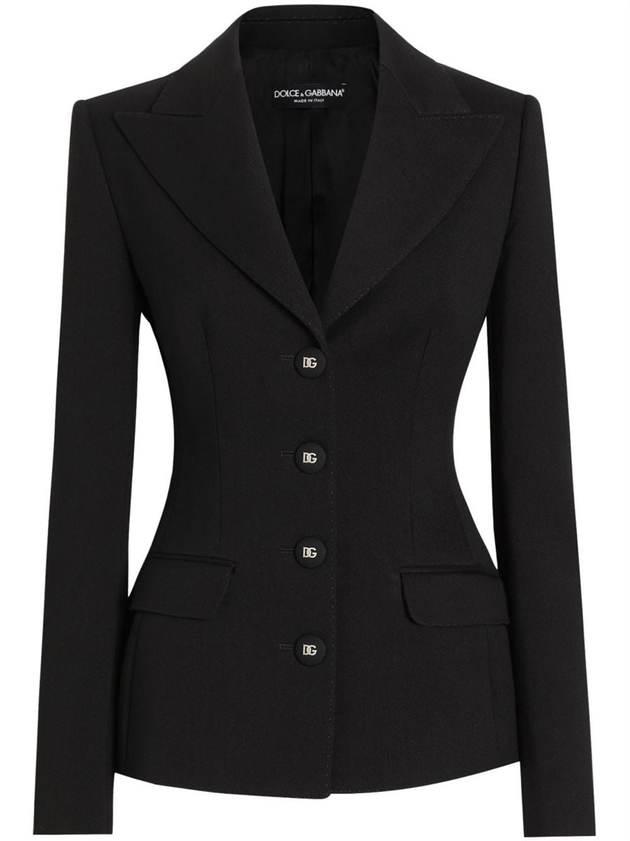 PEAK-LAPELS BLAZER -  DOLCE & GABBANA -  Verso