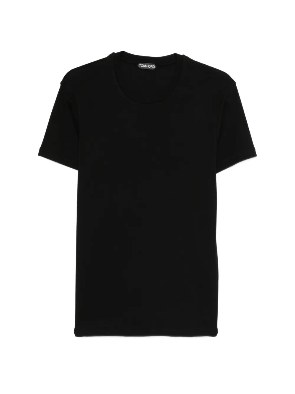 Perforated crew-neck t-shirt-TOM FORD-307817-46-Verso
