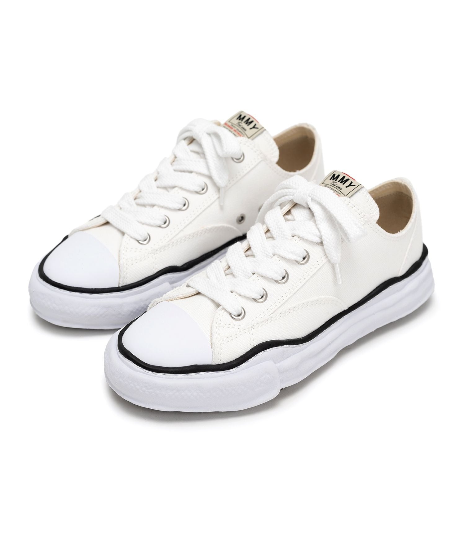 "PETERSON" OG Sole Canvas Low-top Sneaker-MAISON MIHARA YASUHIRO-Verso
