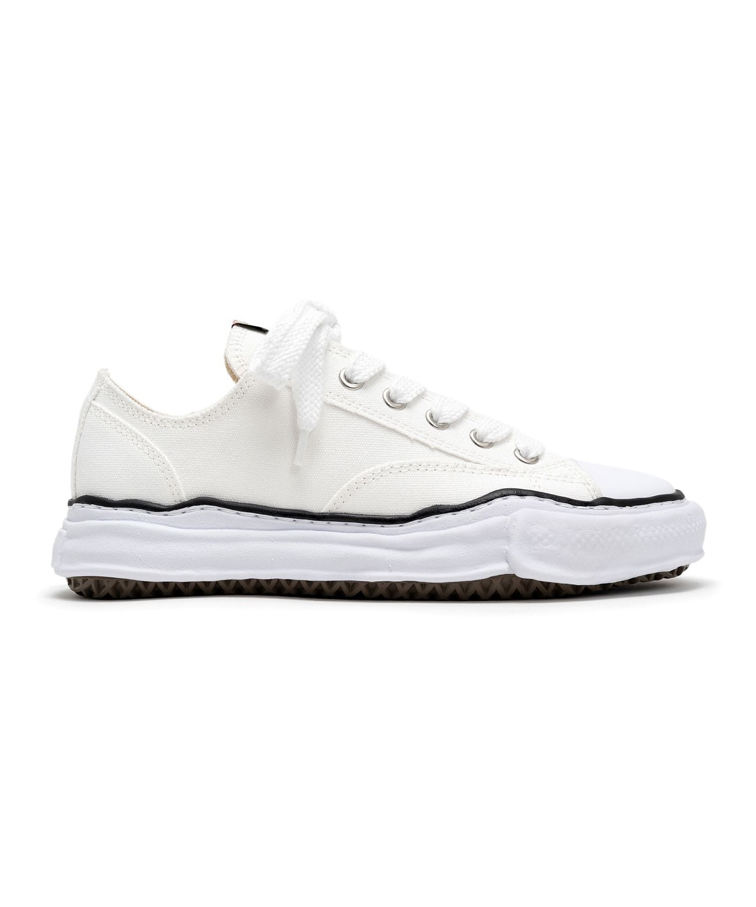 "PETERSON" OG Sole Canvas Low-top Sneaker-MAISON MIHARA YASUHIRO-Verso