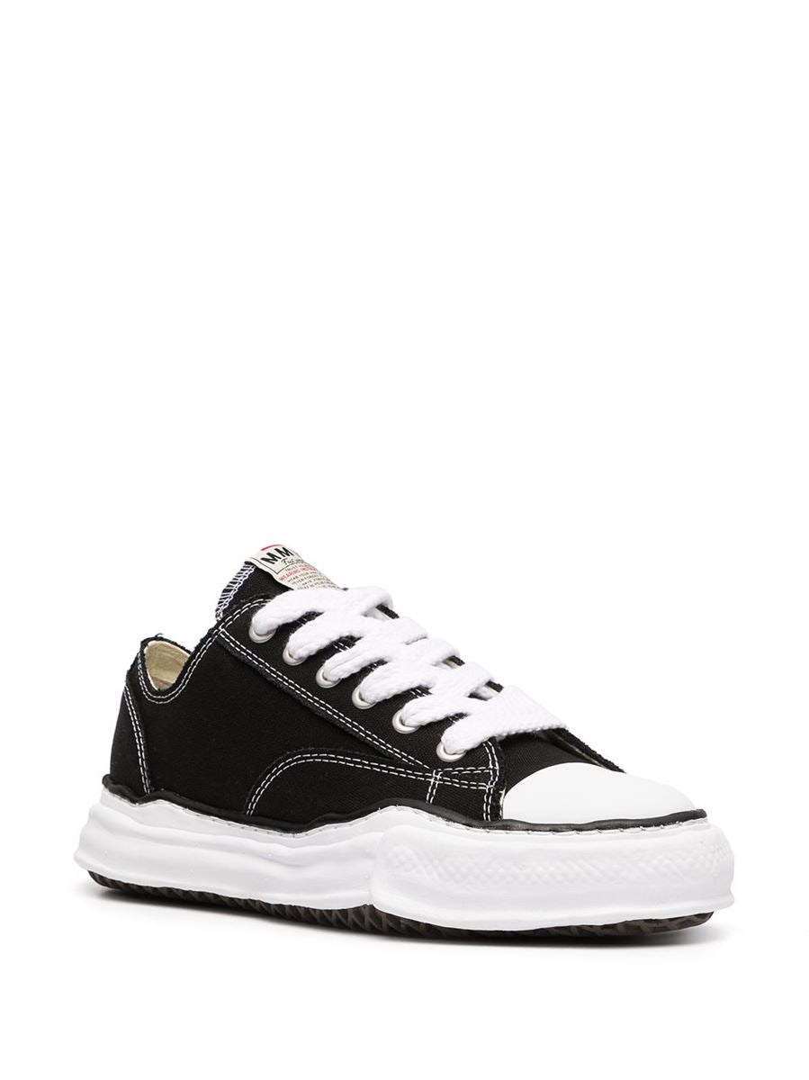 Black peterson original sole sneakers-MAISON MIHARA YASUHIRO-Verso