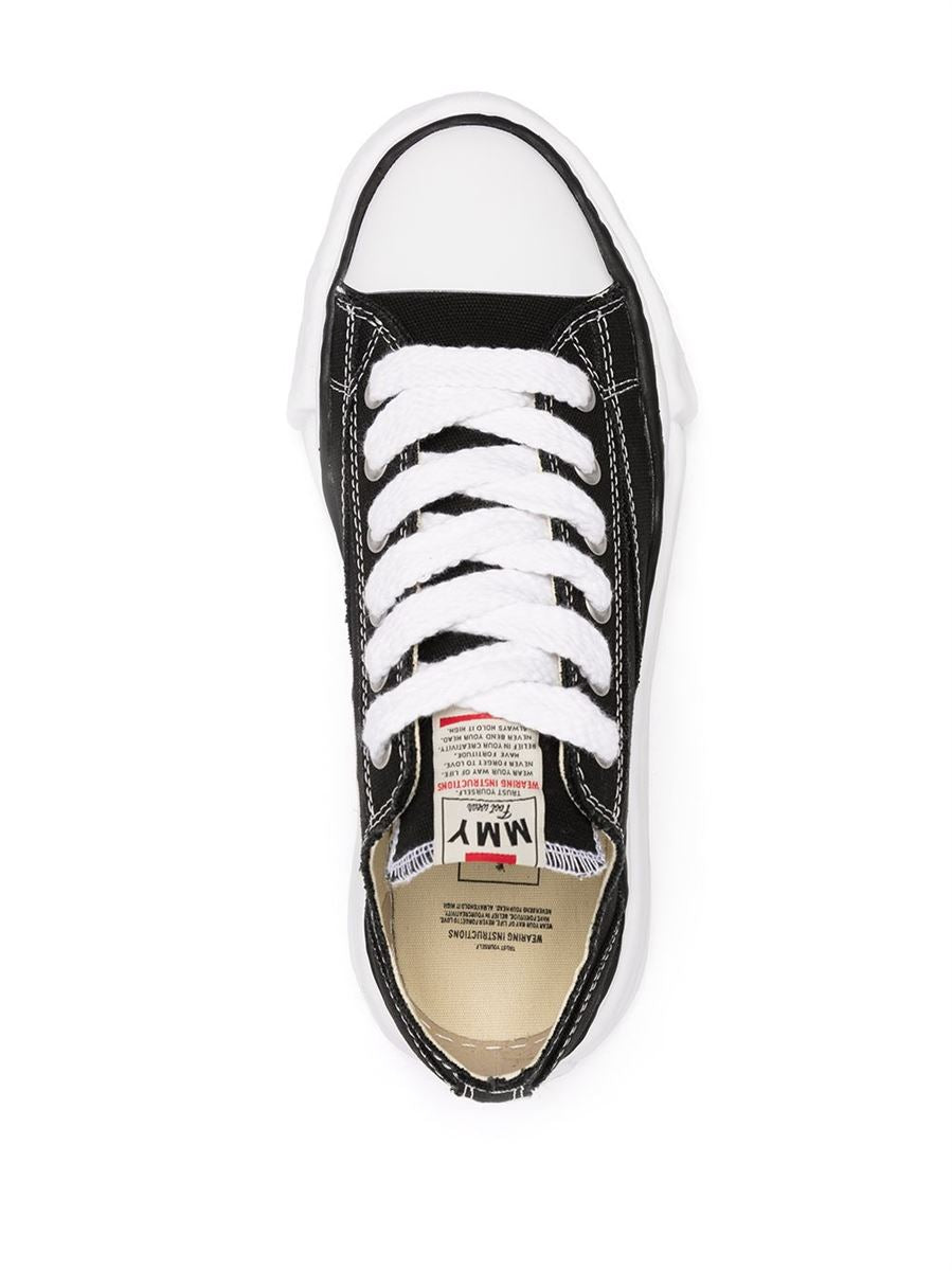 Black peterson original sole sneakers-MAISON MIHARA YASUHIRO-Verso