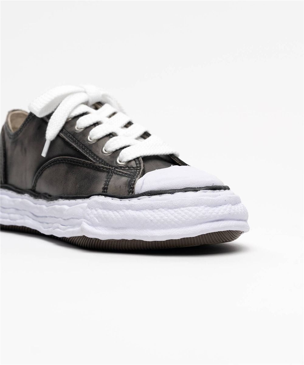 "peterson23" og sole vintage leather effect low-top sneaker-MAISON MIHARA YASUHIRO-Verso