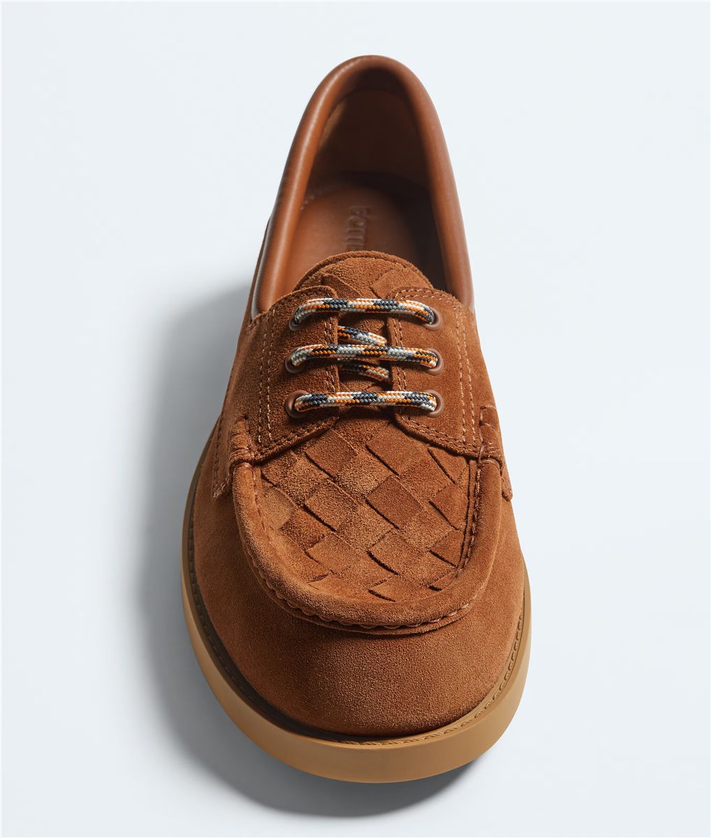 Pier boat shoe-BOTTEGA VENETA-Verso