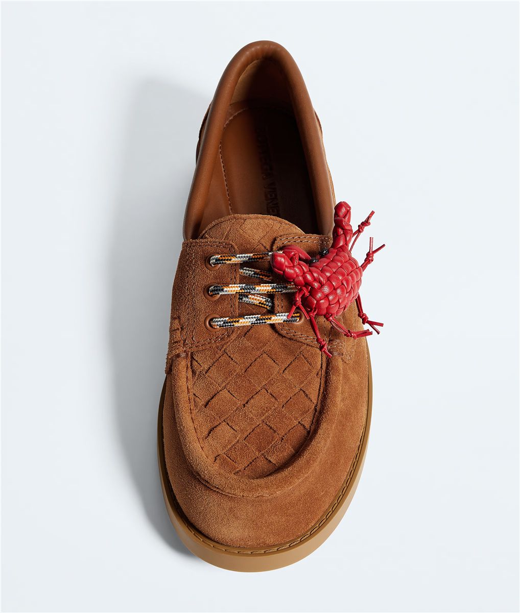 Pier boat shoe-BOTTEGA VENETA-Verso