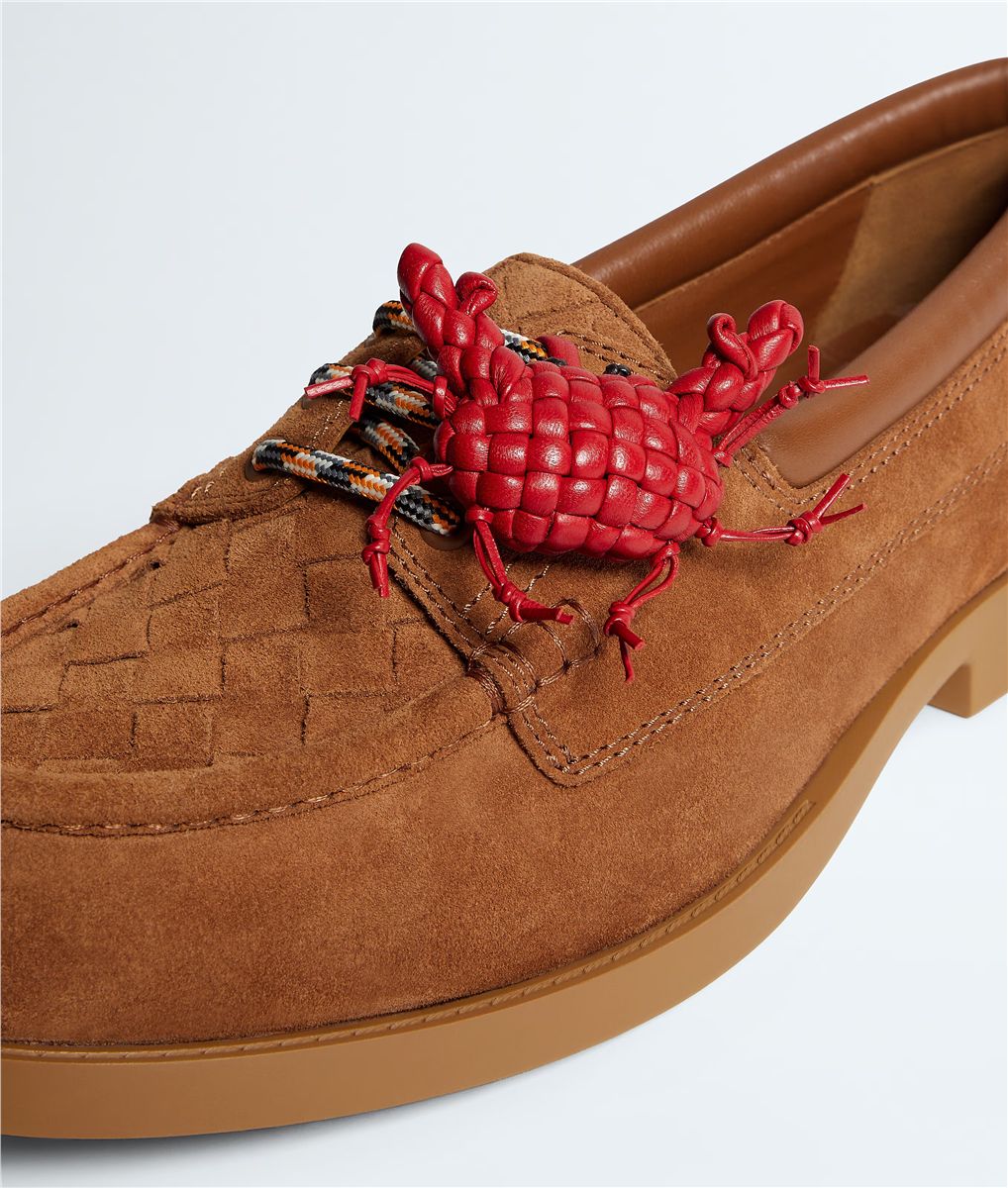 Pier boat shoe-BOTTEGA VENETA-Verso