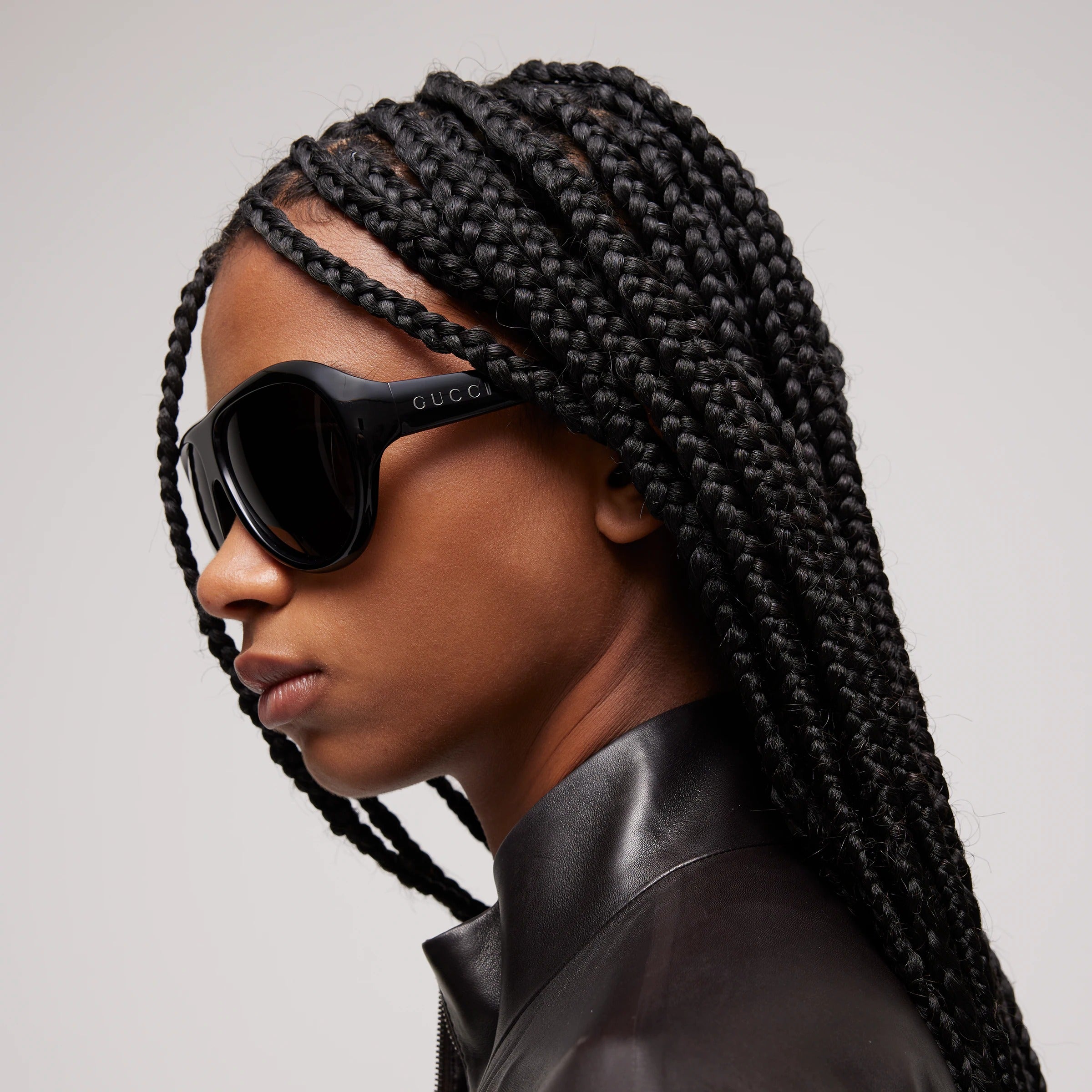 Pilot frame sunglasses-GUCCI-Verso