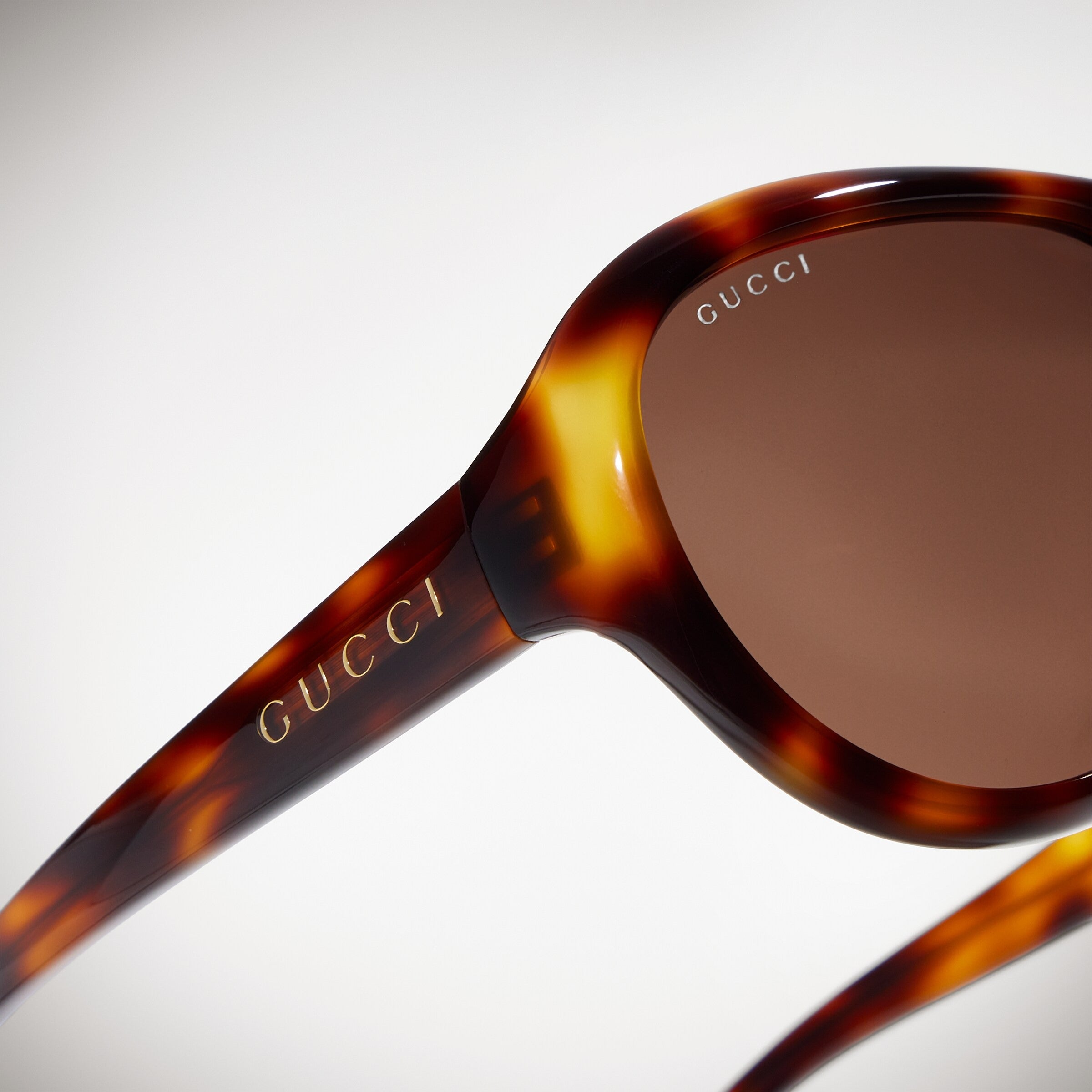 Pilot frame sunglasses-GUCCI-Verso