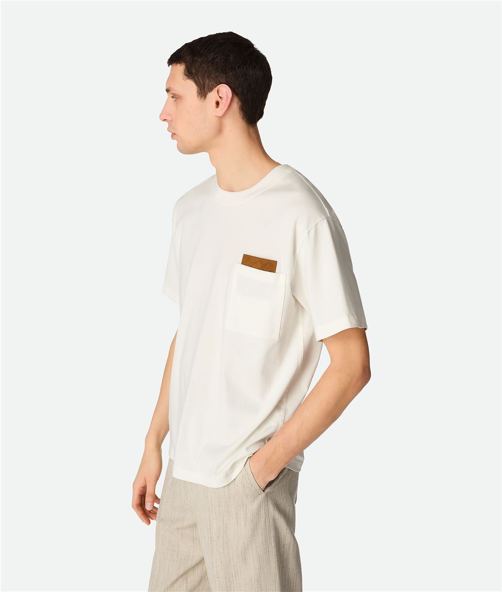 pima cotton jersey t-shirt-BOTTEGA VENETA-Verso