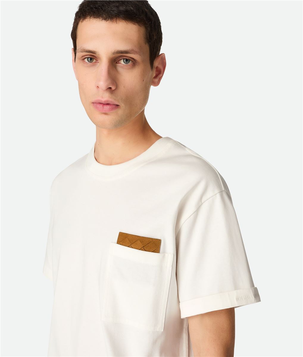 pima cotton jersey t-shirt-BOTTEGA VENETA-Verso