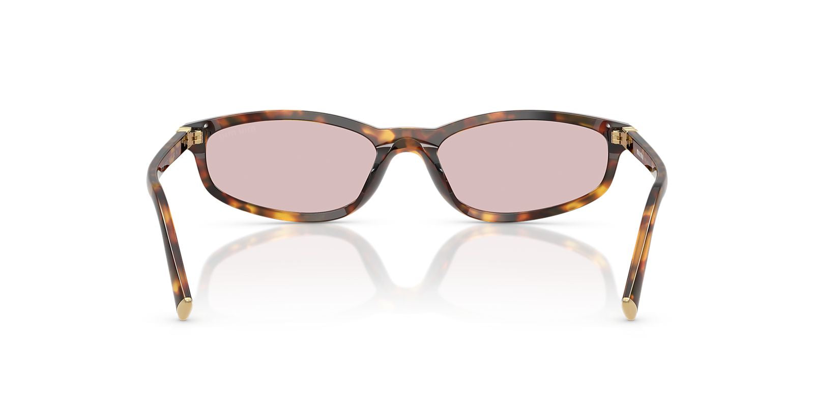 Pink lens sunglasses-MIU MIU-Verso