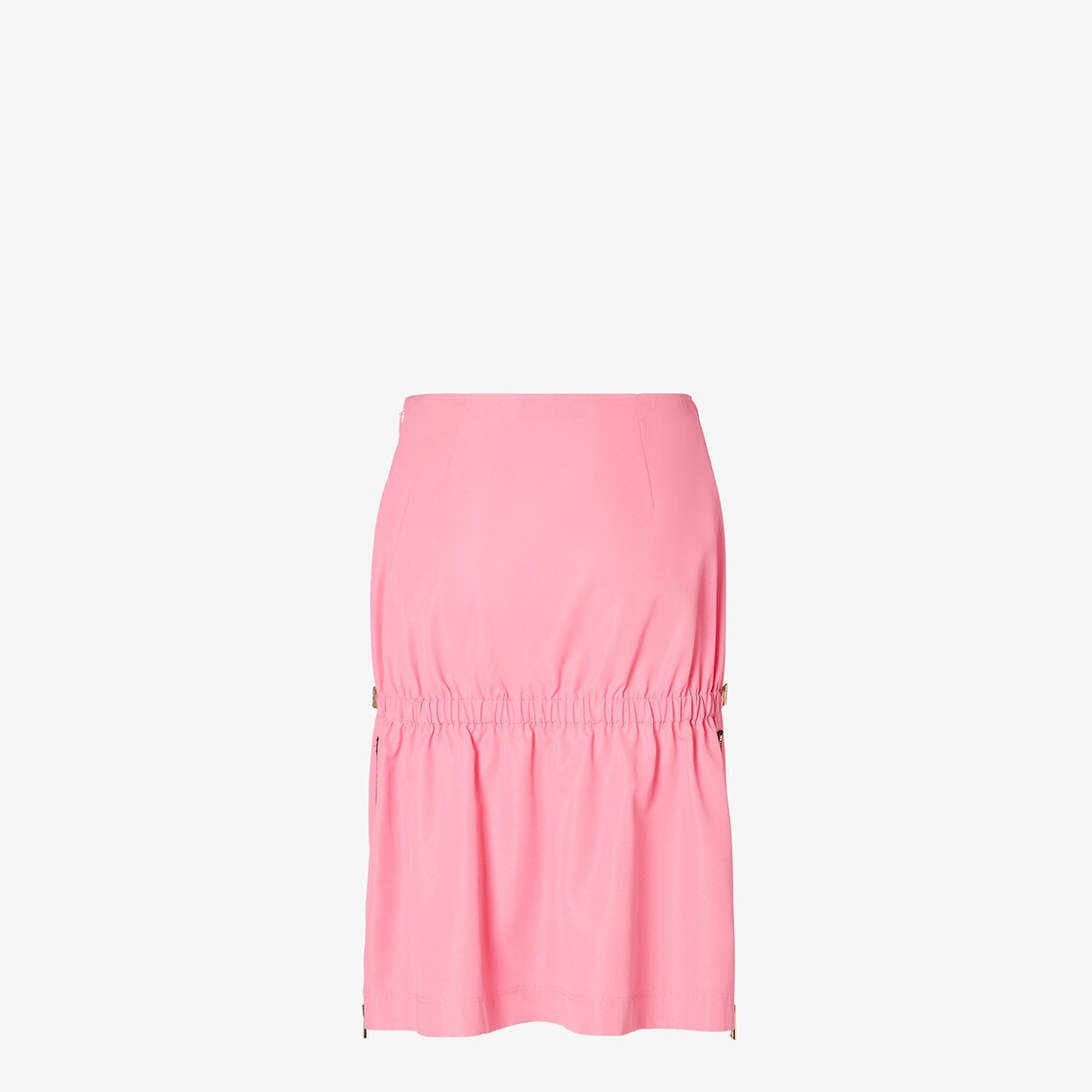 Pink technical viscose skirt-FENDI-Verso