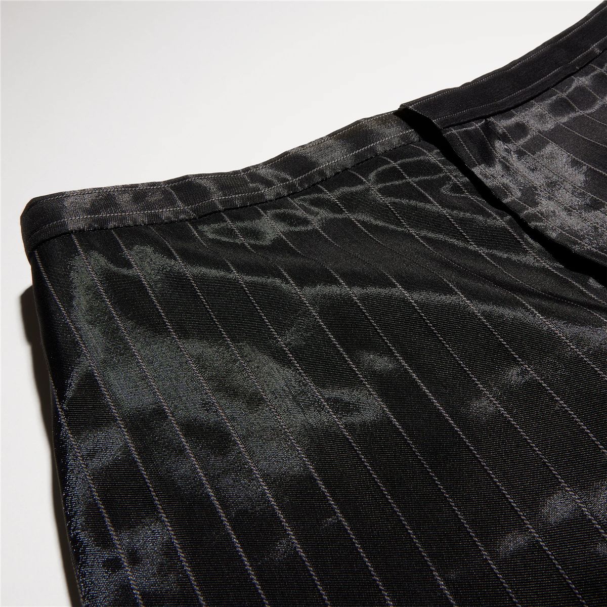 Pinstripe wool silk pants-GUCCI-Verso
