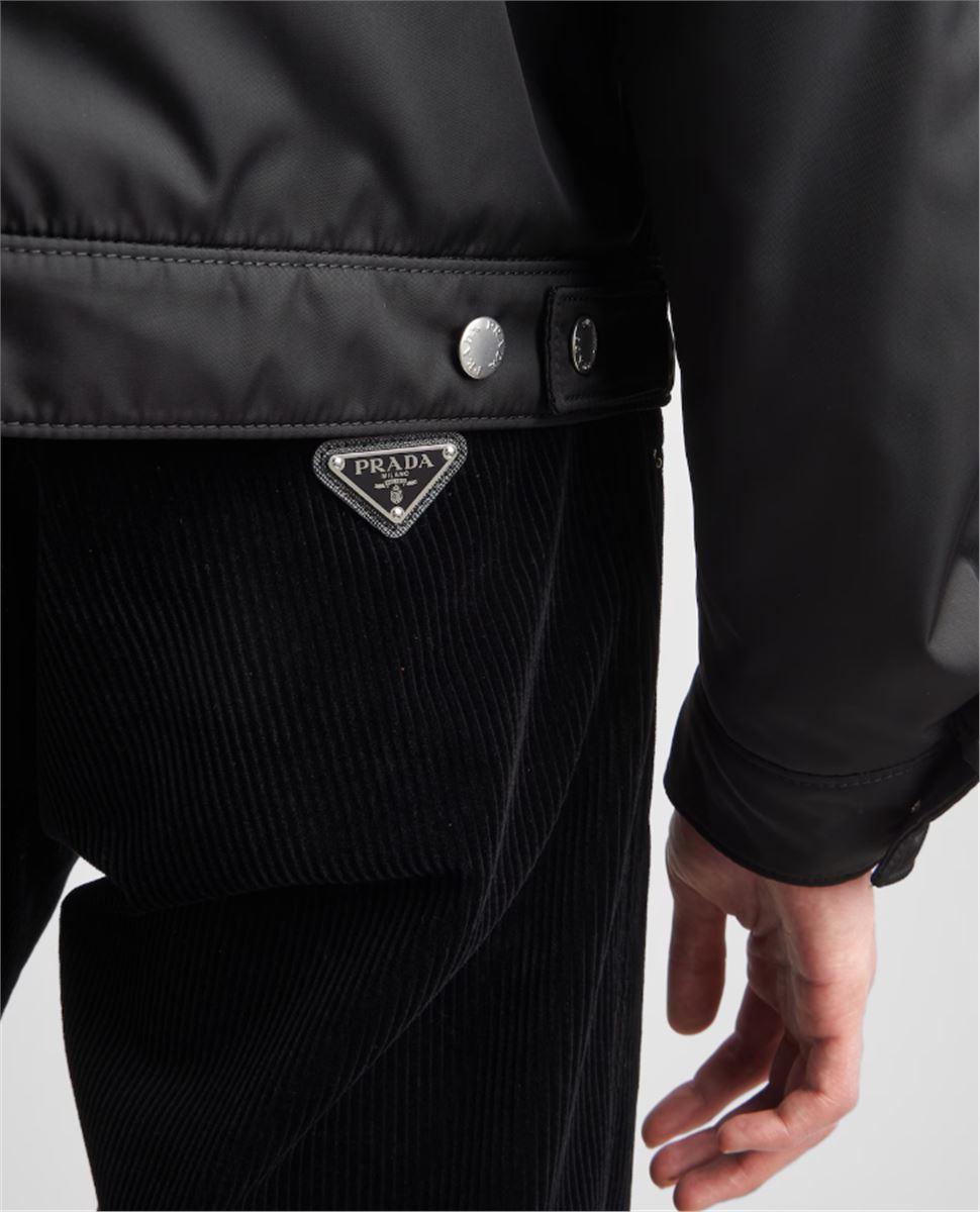 PINWALE CORDUROY PANTS - PRADA - Verso