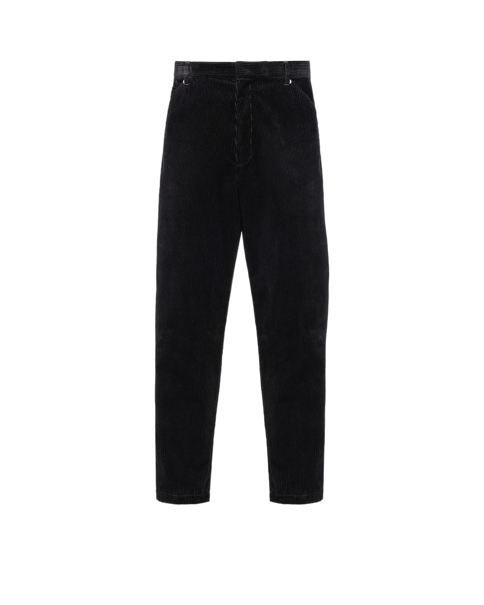 Pinwale corduroy pants-PRADA-Verso