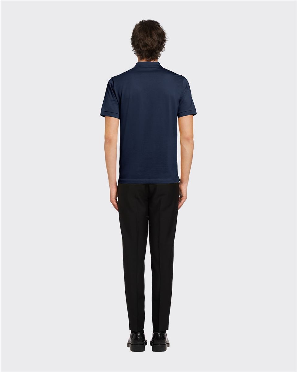 PIQUÉ POLO SHIRT-PRADA-Verso