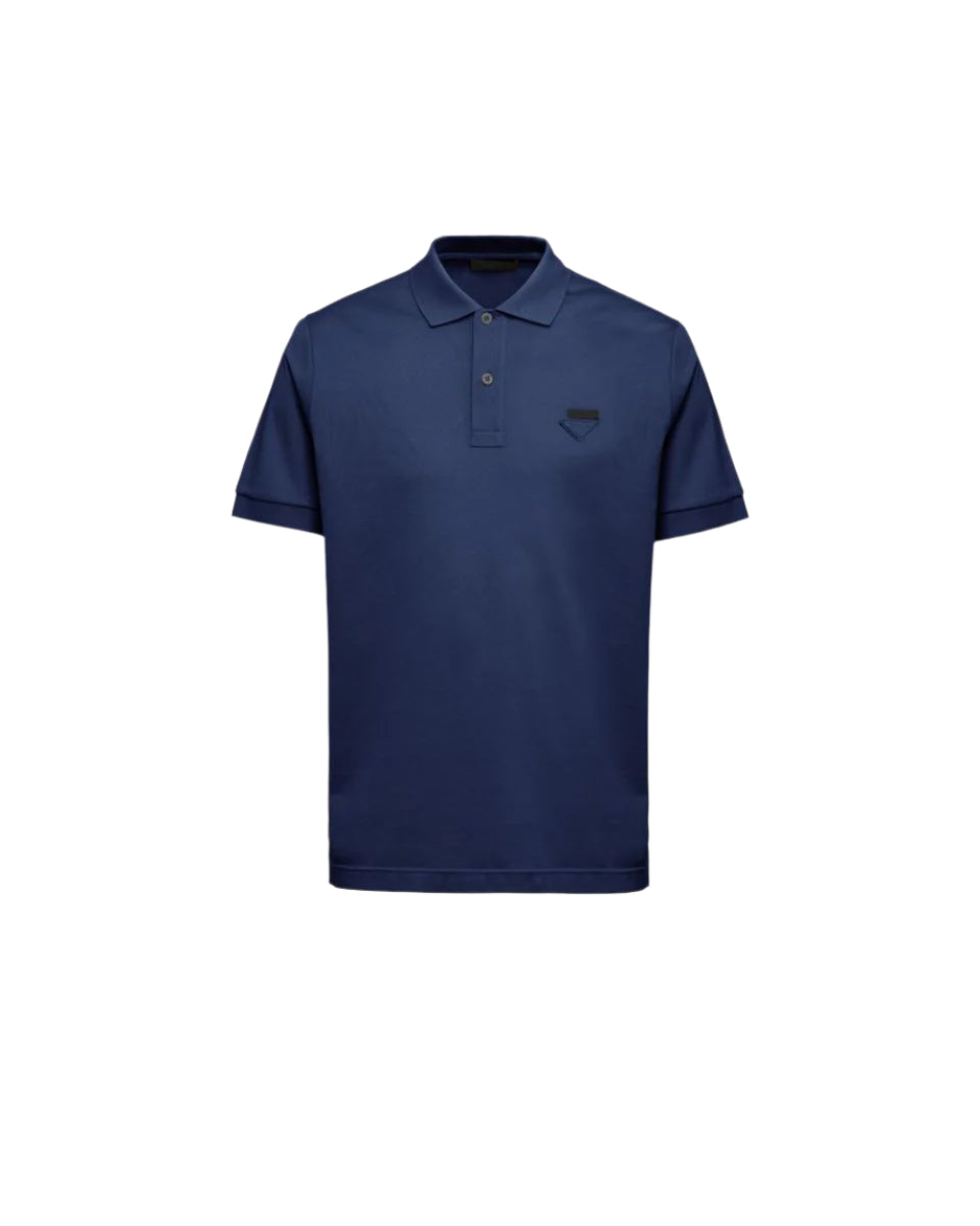 PIQUÉ POLO SHIRT-PRADA-Verso