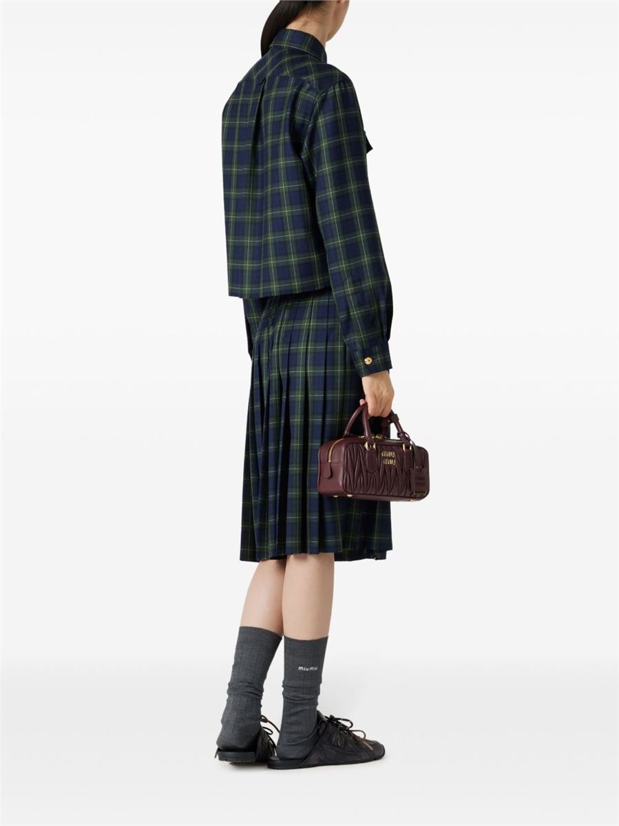 PLAID SHIRT - MIU MIU - Verso