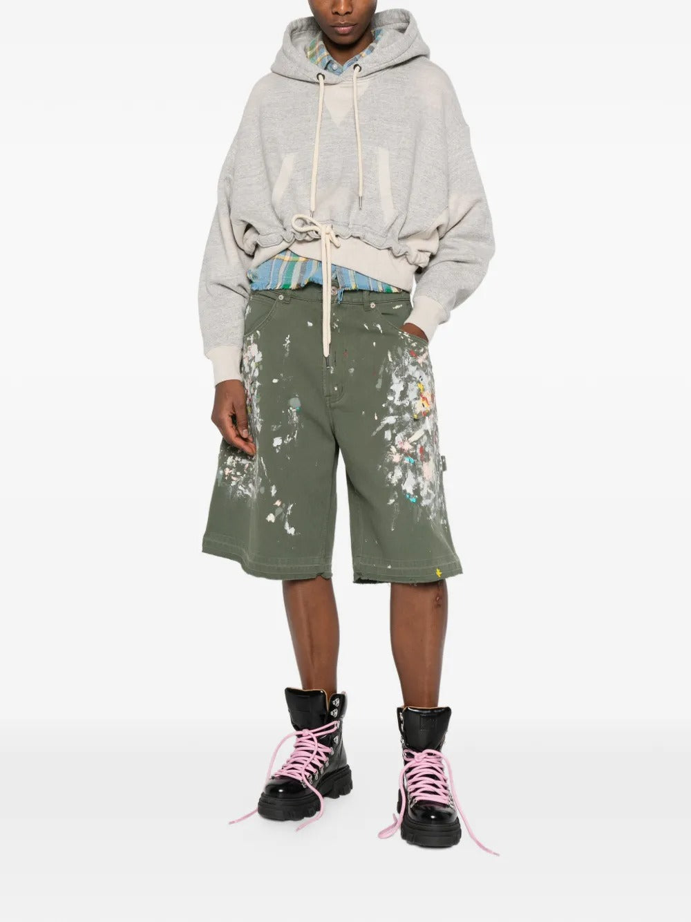 Platoon painter shorts-GALLERY DEPT.-Verso