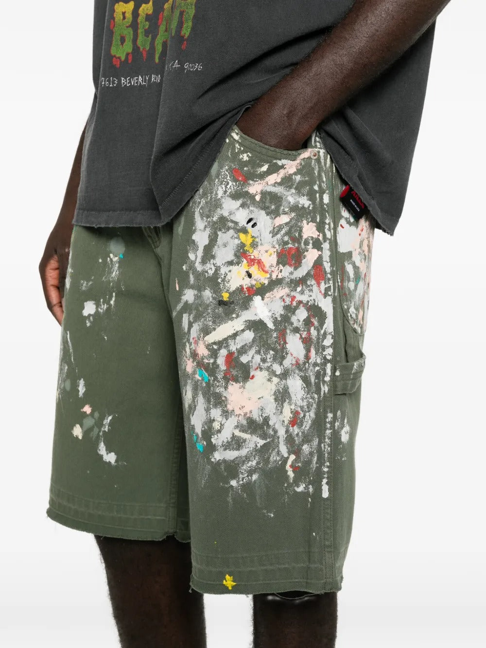 Platoon painter shorts-GALLERY DEPT.-Verso