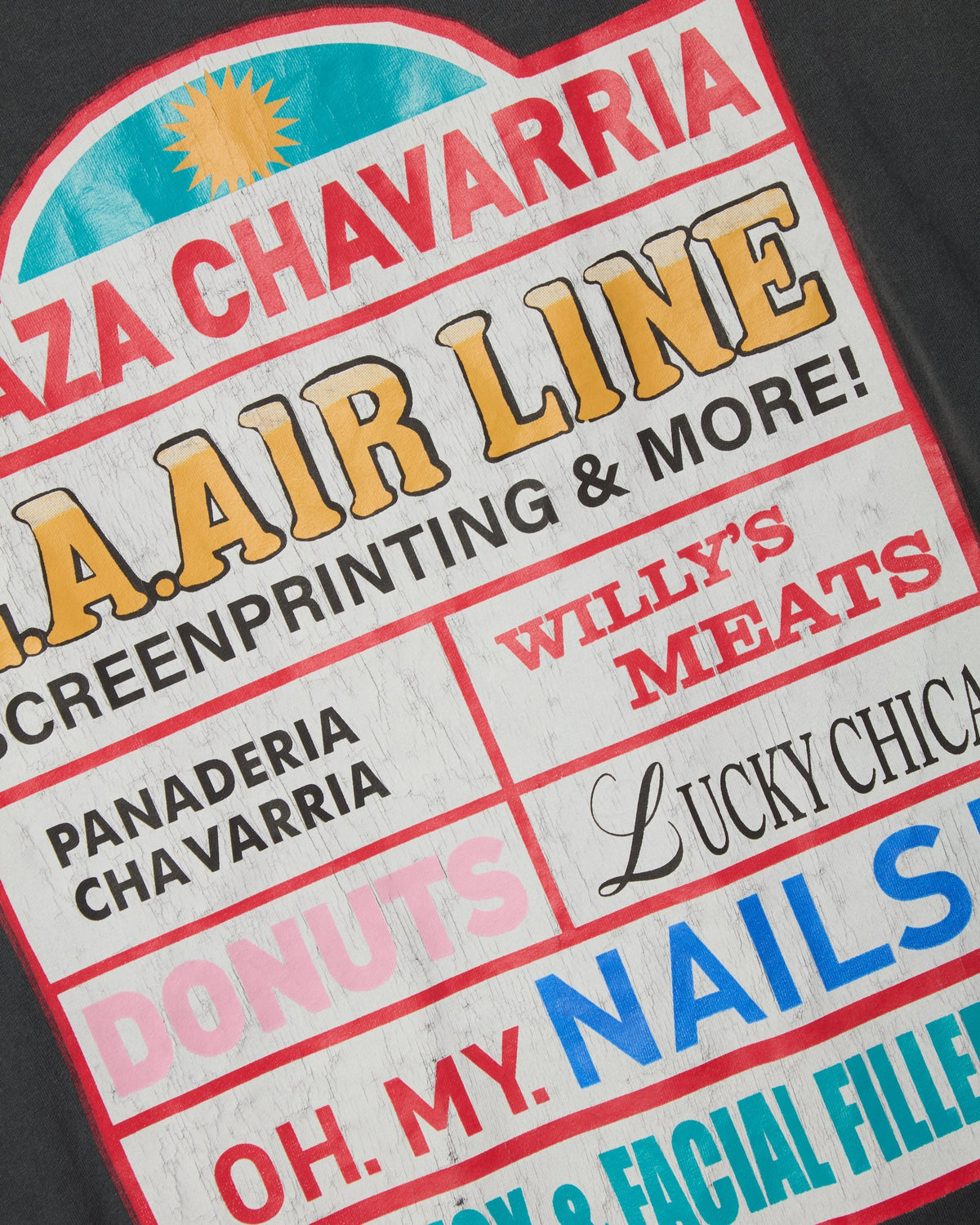 Plaza chavarria easy tee-WILLY CHAVARRIA-Verso