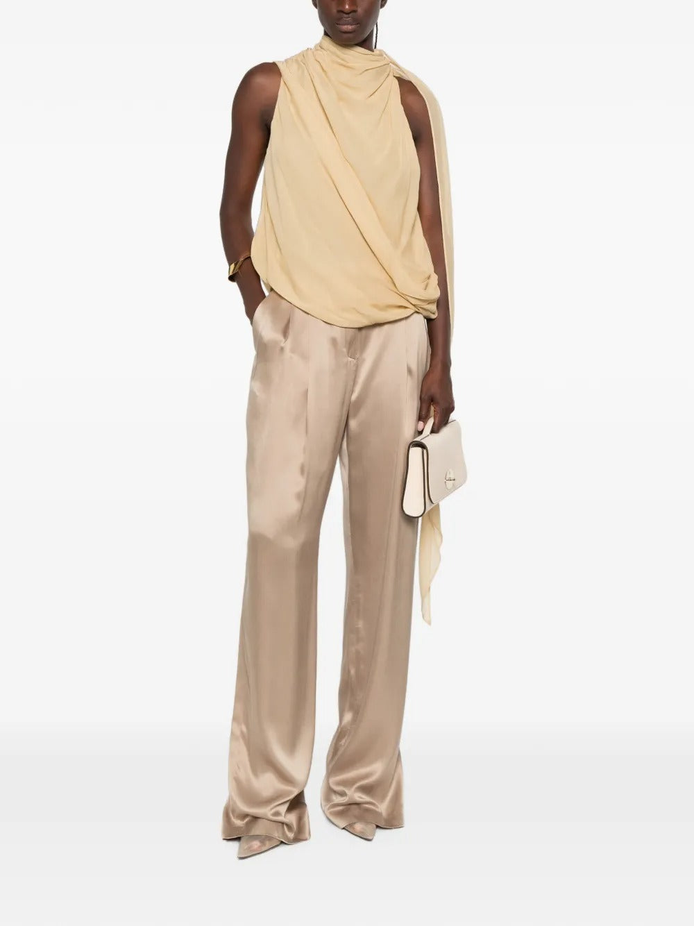 Pleated-design trousers-TOM FORD-Verso