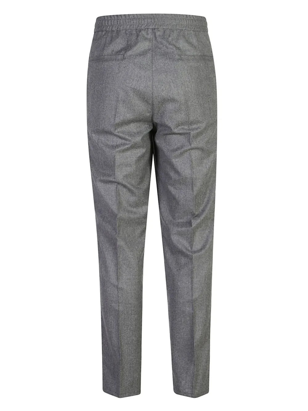 Pleated drawstring-waist trousers-BRUNELLO CUCINELLI-Verso