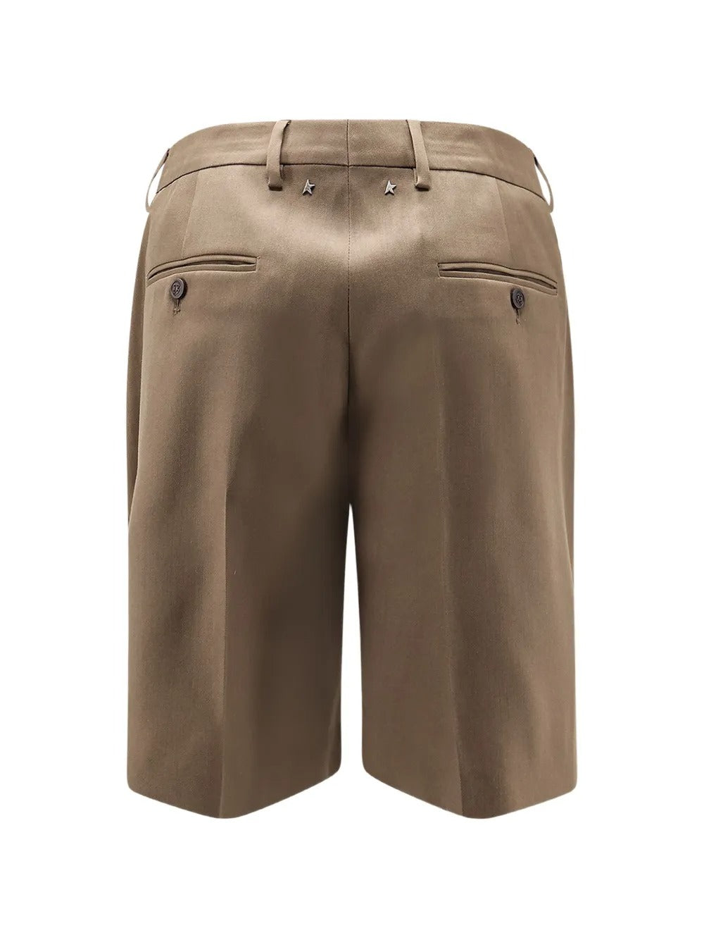 Pleated shorts-GOLDEN GOOSE-Verso