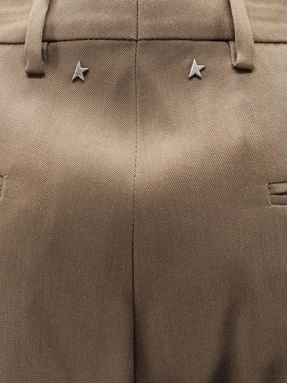 Pleated shorts-GOLDEN GOOSE-Verso