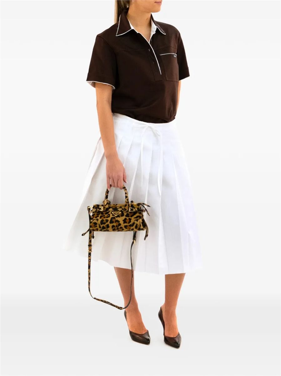 Pleated skirt-PRADA-Verso