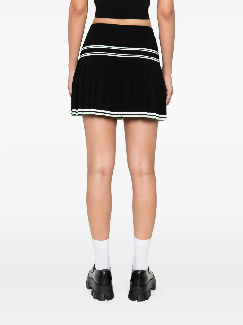 Pleated striped skirt-CASABLANCA-Verso